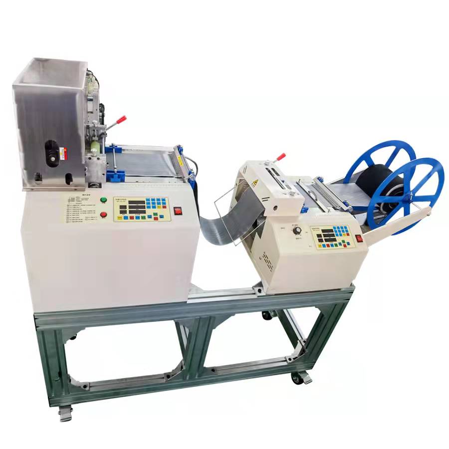 adhesive velcro cutting machine